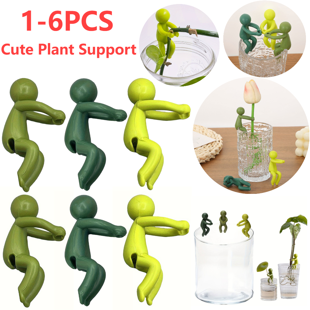 Vine Climbing Plastic - 1-6 PCS Cute Plant Stand Plastic