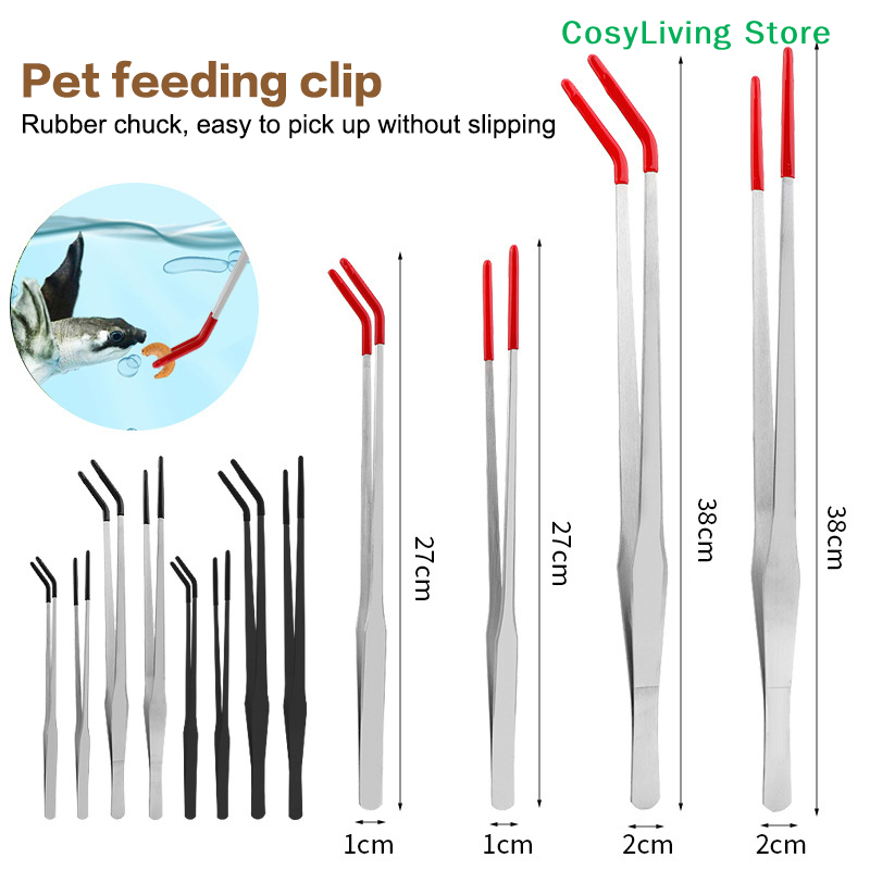 Reptile Feeding Tongs With Rub - Feeding Tong Stainless recensione e prezzo