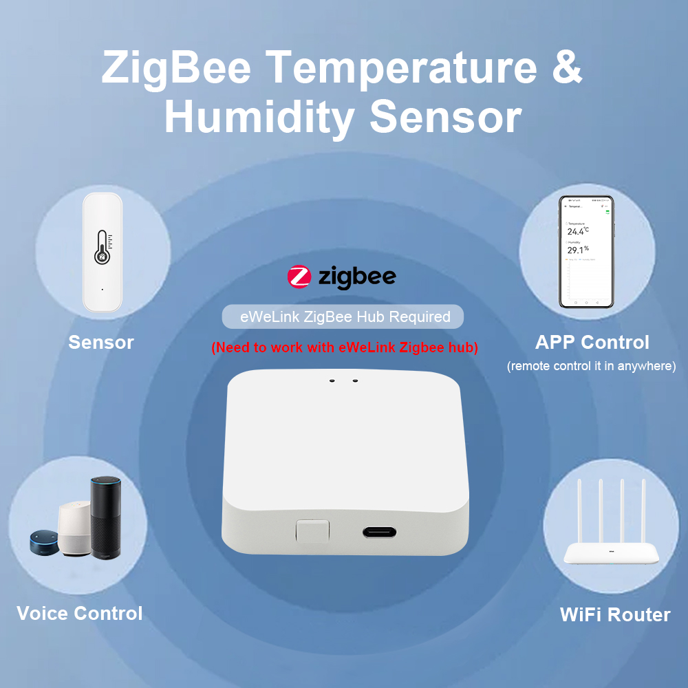 Ewelink ZigBee Smart Temperatu - Digital Hygrometer Probe recensione e prezzo