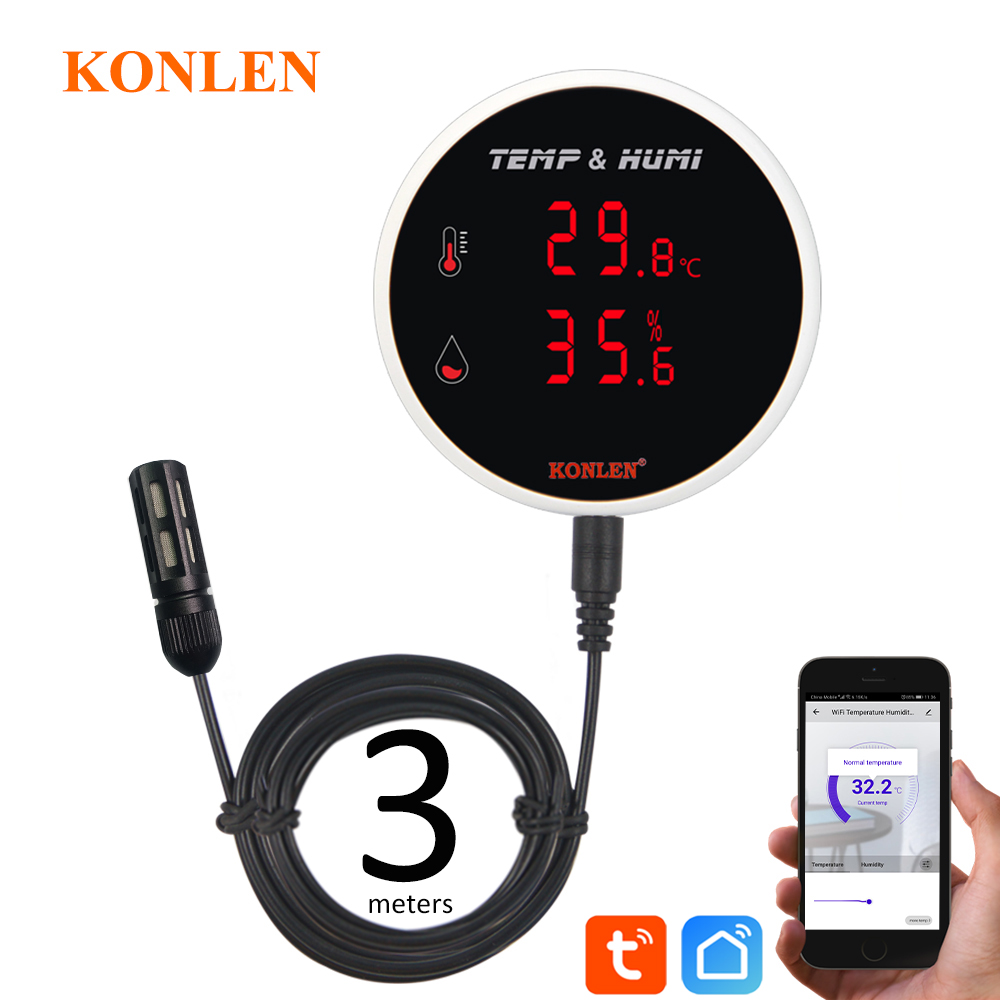 Tuya WIFI Temperature Humidity - Digital Hygrometer Probe recensione e prezzo