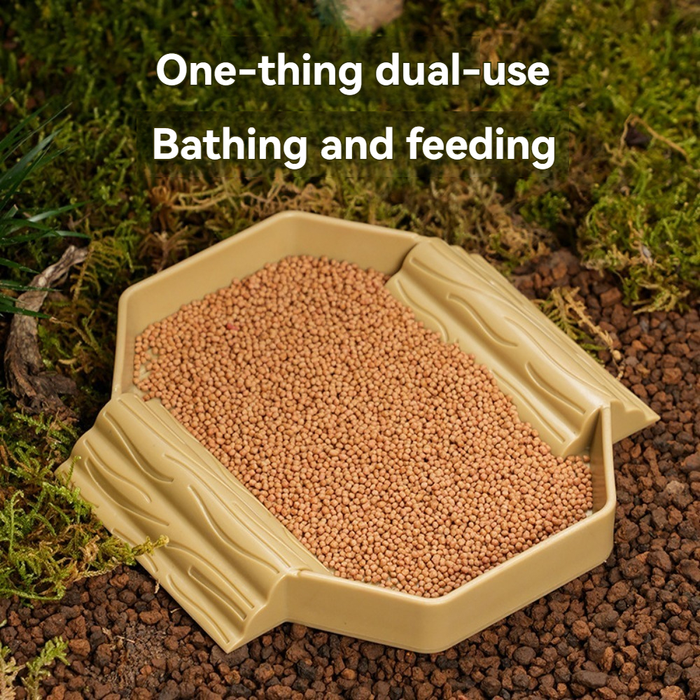 Yellow edge turtle bath basin  - Water Dish Reptile recensione e prezzo