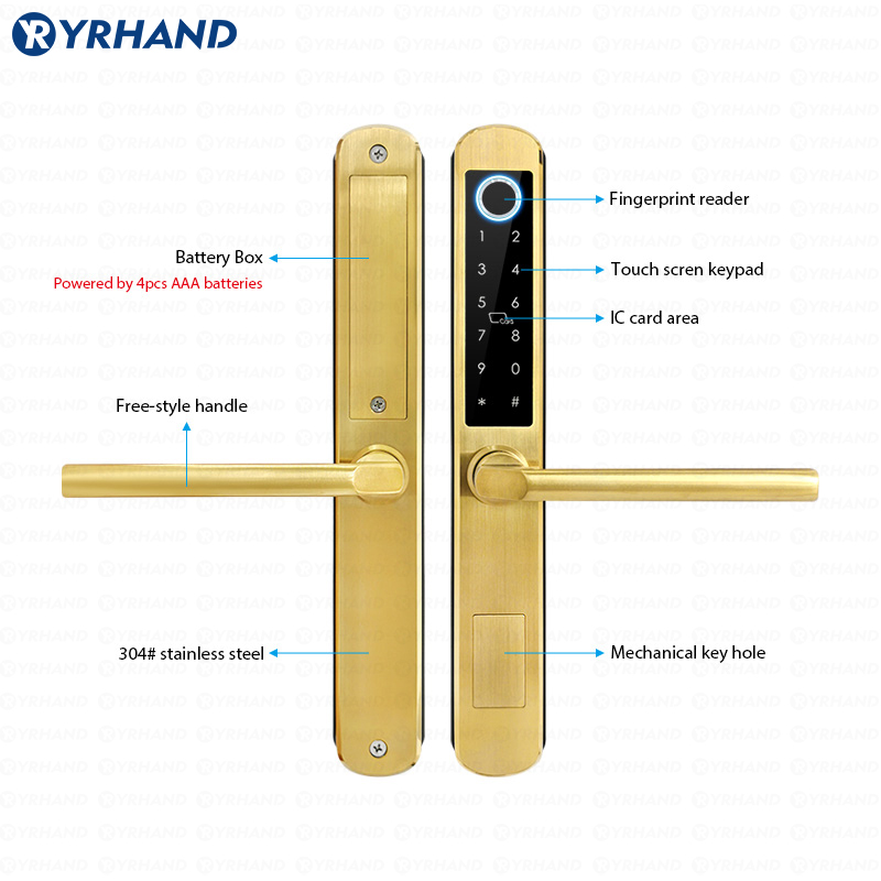 IP66 Gold Stainless steel Slid - Glass Door Hinge recensione e prezzo