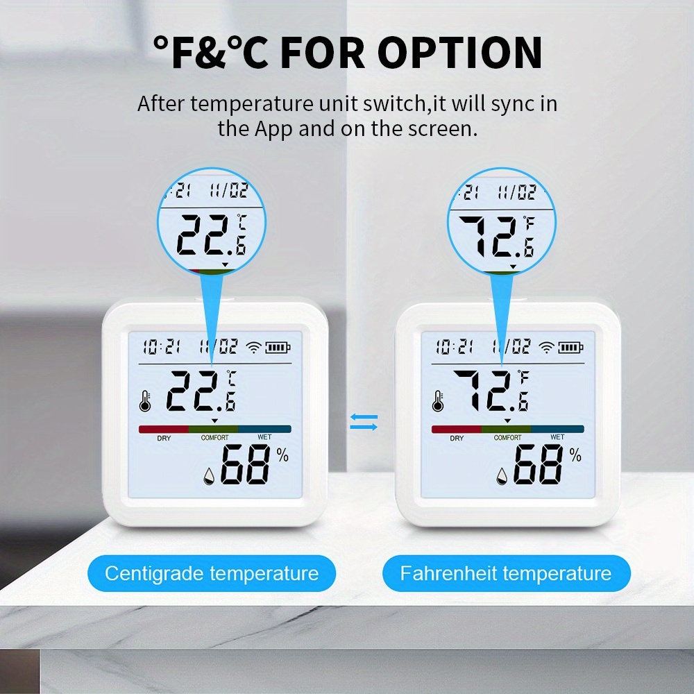 Tuya WiFi Temperature Humidity - Digital Hygrometer Probe recensione e prezzo