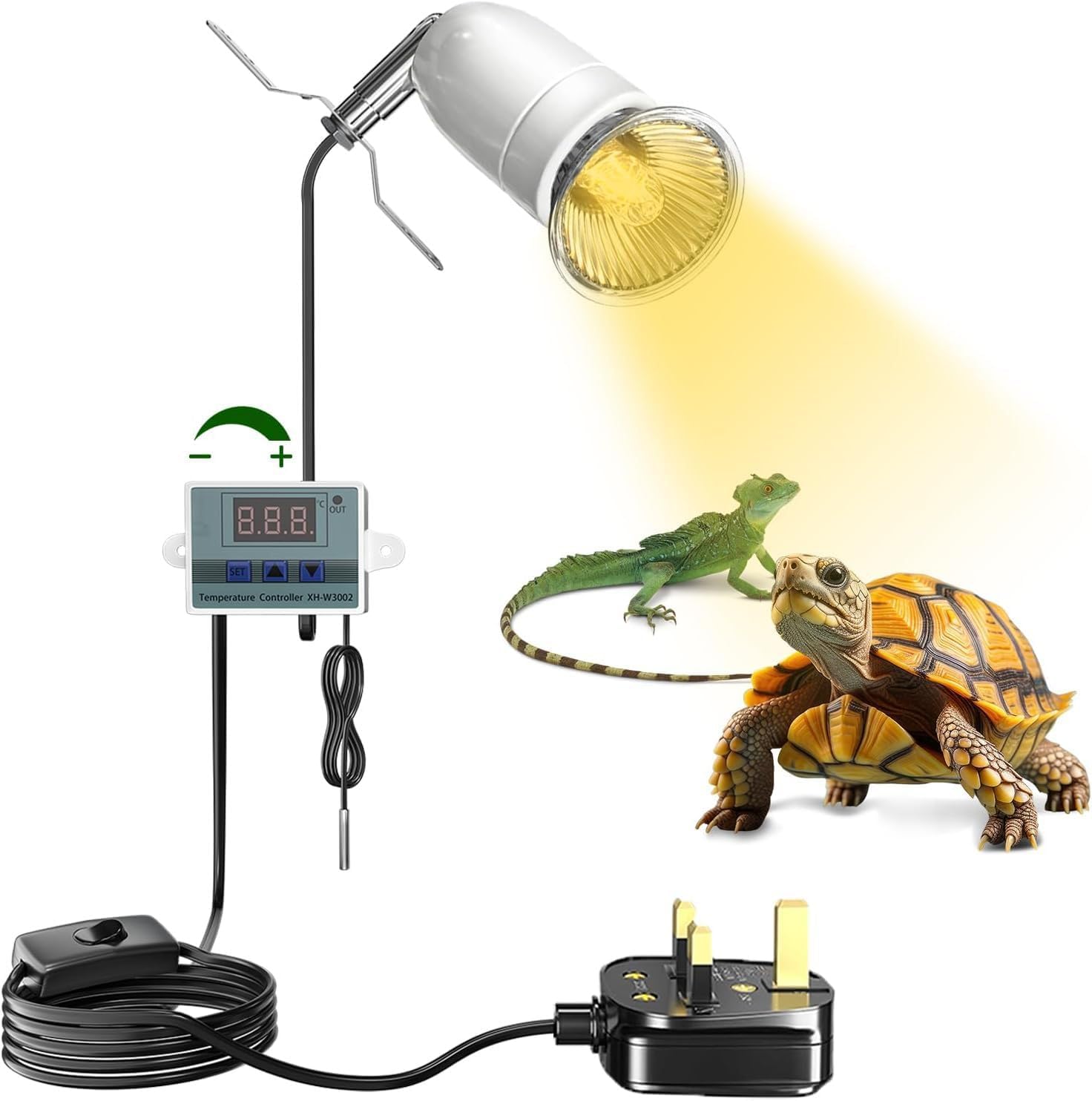 Reptile Heat Lamp Holder Heati - Ceramic Heat Emitter recensione e prezzo