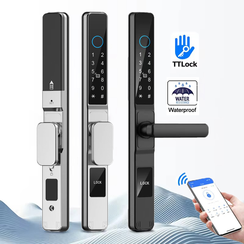 Waterproof Fingerprint Smart L - Glass Door Hinge recensione e prezzo