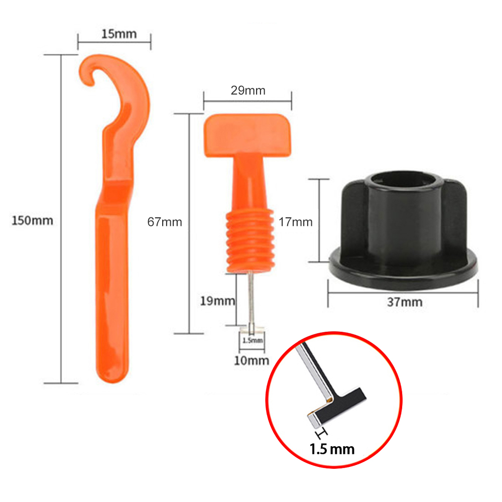 51Pcs Floor Tile Leveling Syst - Ceramic Tile Floor recensione e prezzo