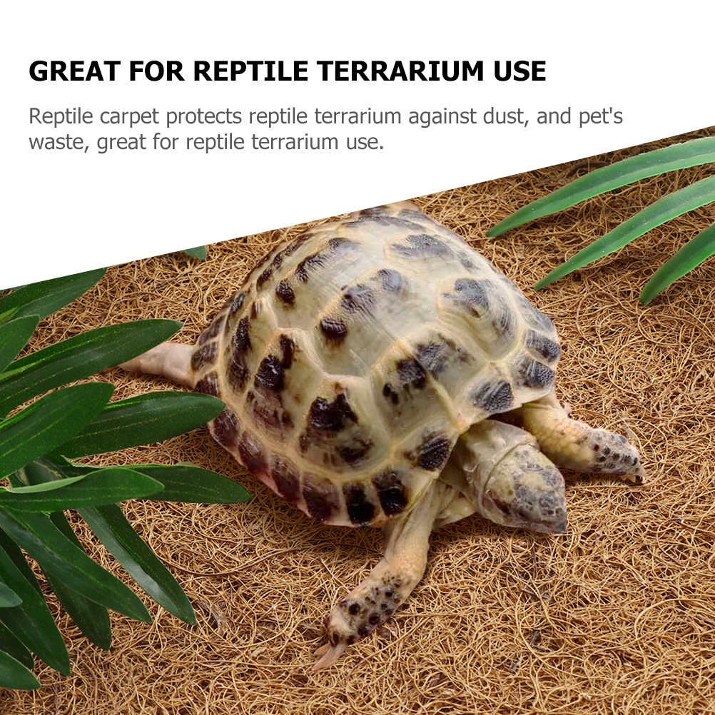Coconut Fiber Reptile Mat Non- - Substrate Coconut Fiber recensione e prezzo
