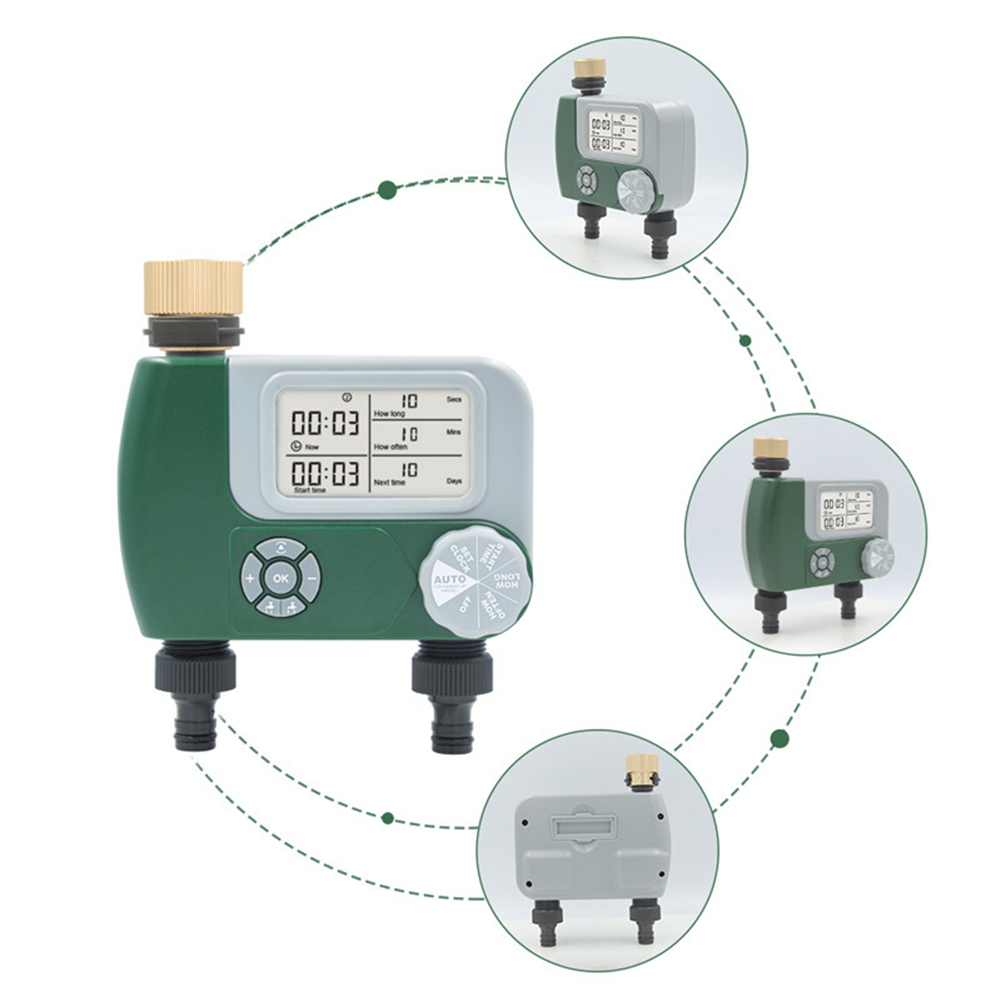 Electronic Garden Hose Water T - Timer Dual Outlet recensione e prezzo