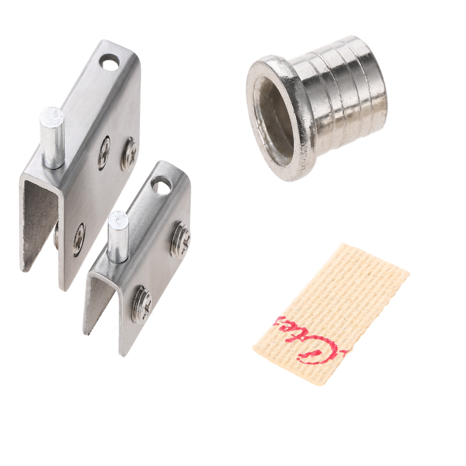2 Pcs Glass Shelf Clamp Pivot  - Glass Door Hinge recensione e prezzo