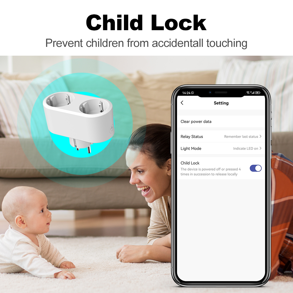 Tuya WiFi Dual Outlet 16A APP  - Timer Dual Outlet recensione e prezzo