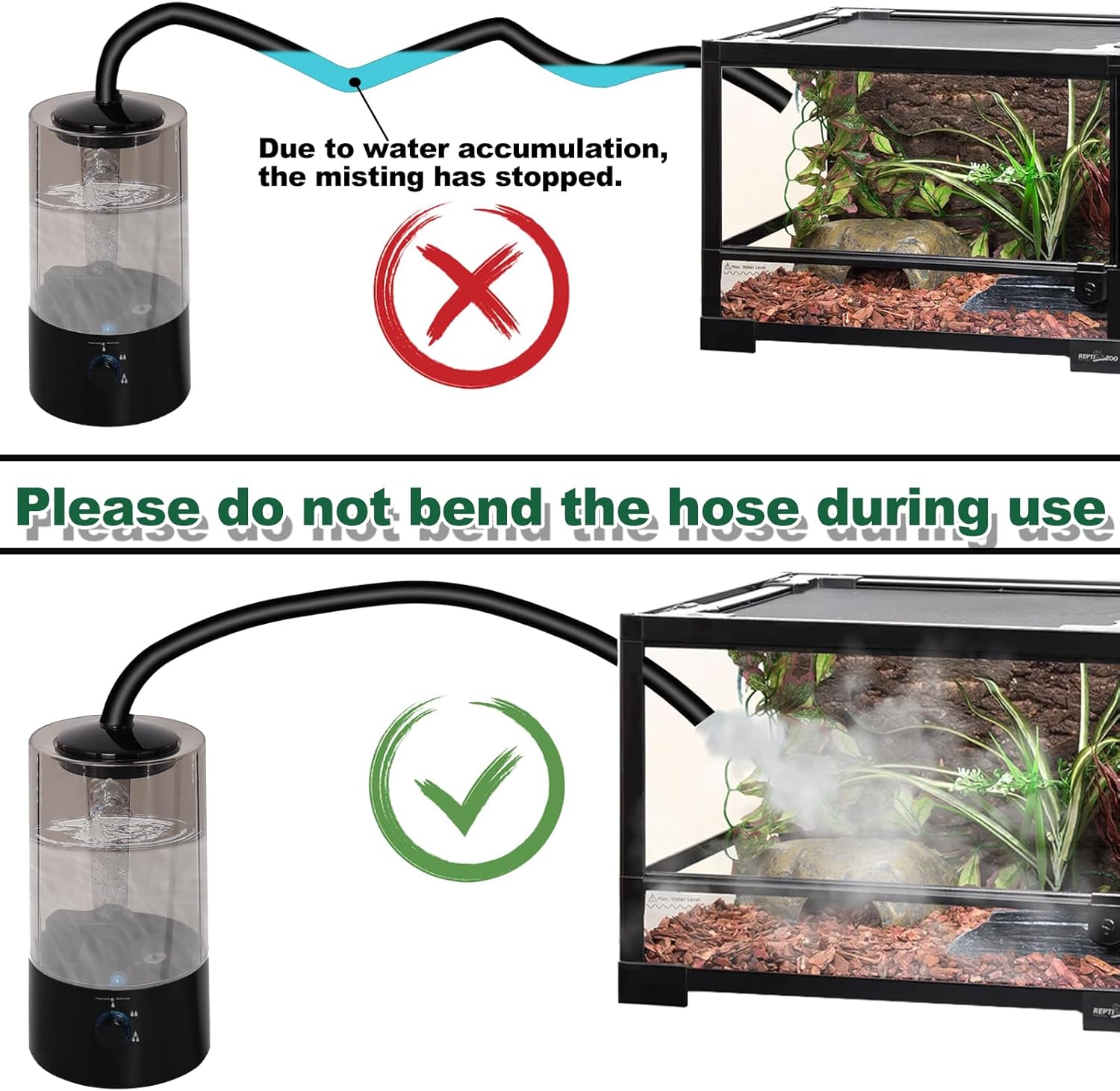Reptile Humidifier Terrarium F - Terrarium Fogger Ultrasonic recensione e prezzo