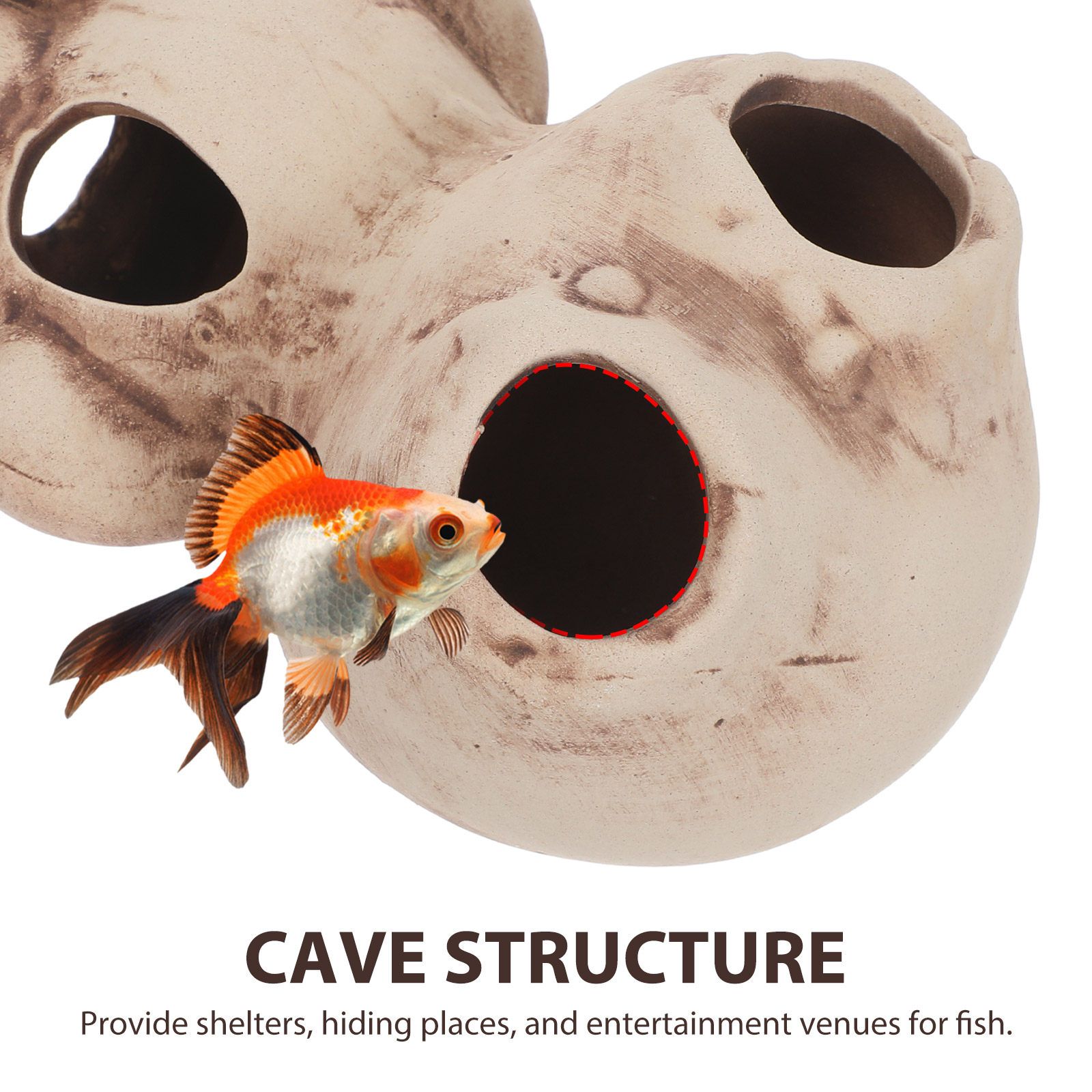 Aquarium Shrimp Shelter House  - Hide Cave Ceramic recensione e prezzo