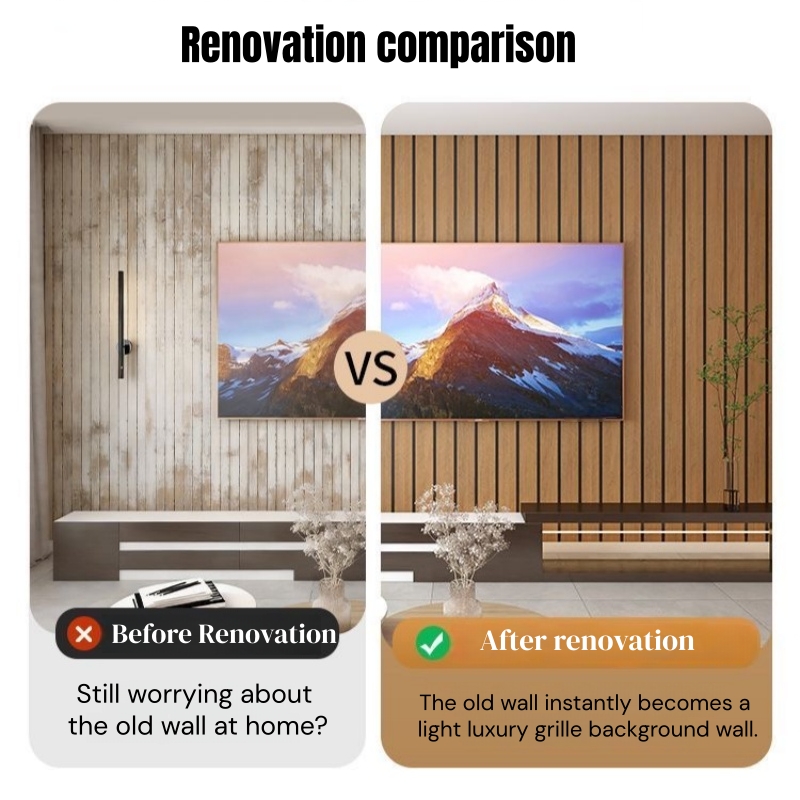 Self Adhesive Faux Grille Wall - Pvc Panel Background recensione e prezzo