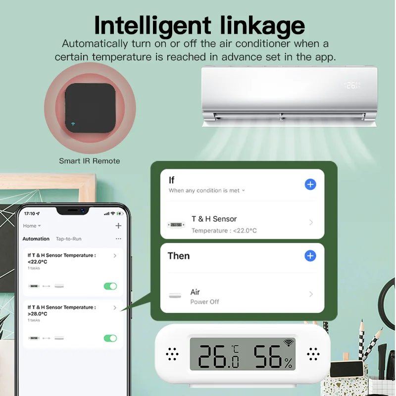Tuya Zigbee 3.0 Mini Temperatu - Digital Hygrometer Probe recensione e prezzo