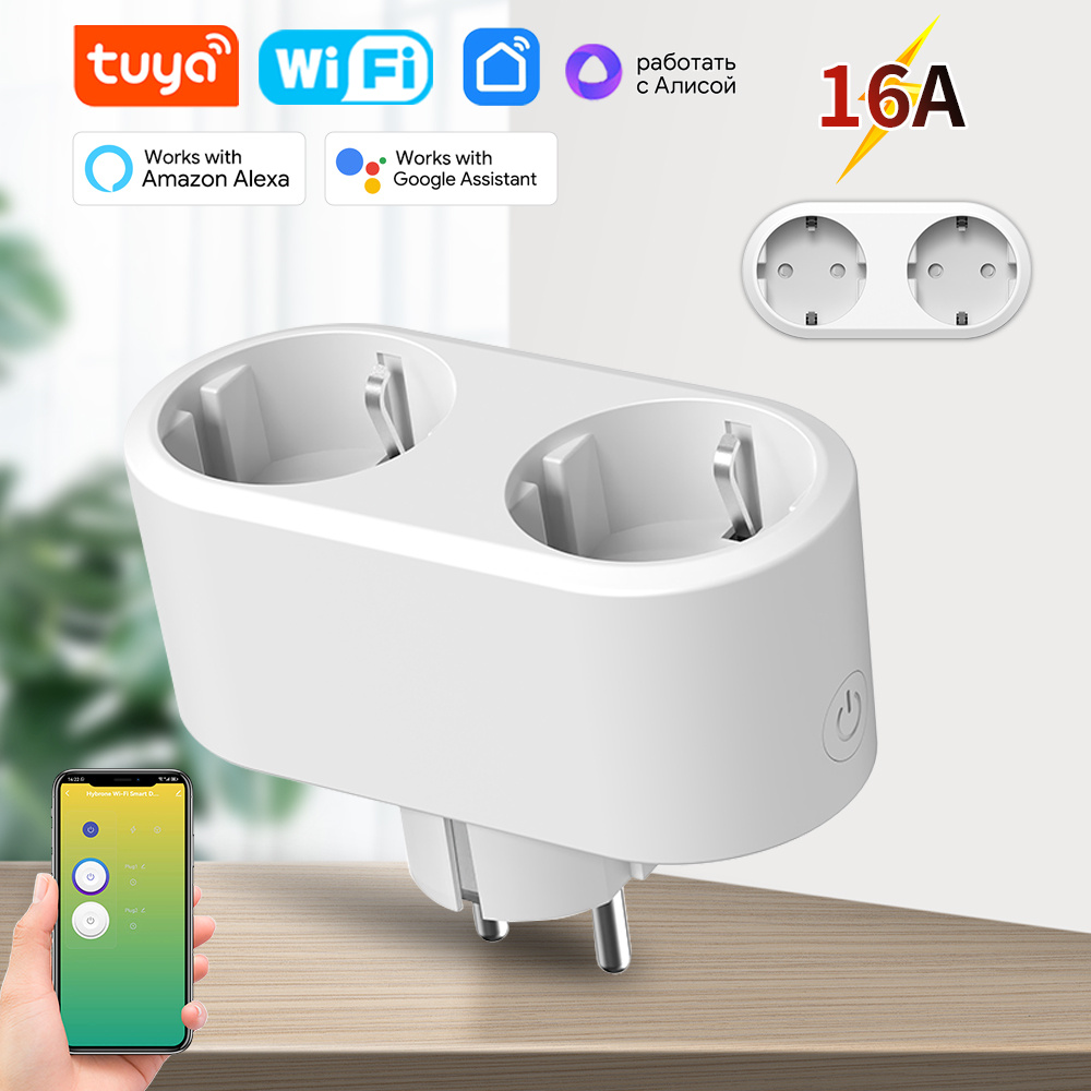 WiFi Smart Plug Dual Outlet 16 - Timer Dual Outlet recensione e prezzo
