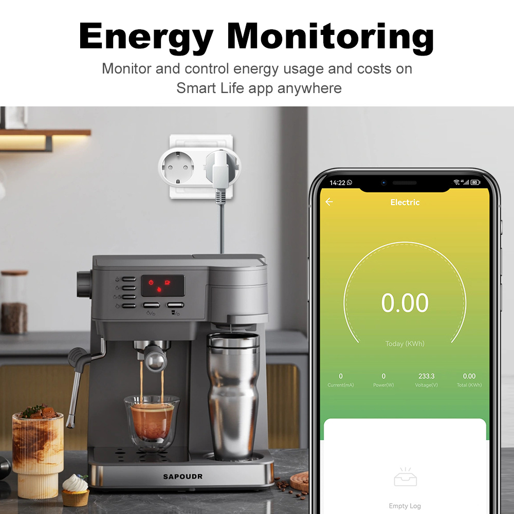 WiFi Smart Plug Dual Outlet 16 - Timer Dual Outlet recensione e prezzo