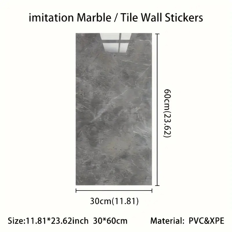 30cm*60cm Imitation Marble Til - Pvc Panel Background recensione e prezzo