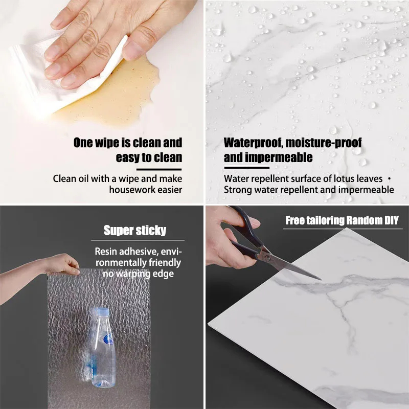 30cm*60cm Imitation Marble Til - Pvc Panel Background recensione e prezzo