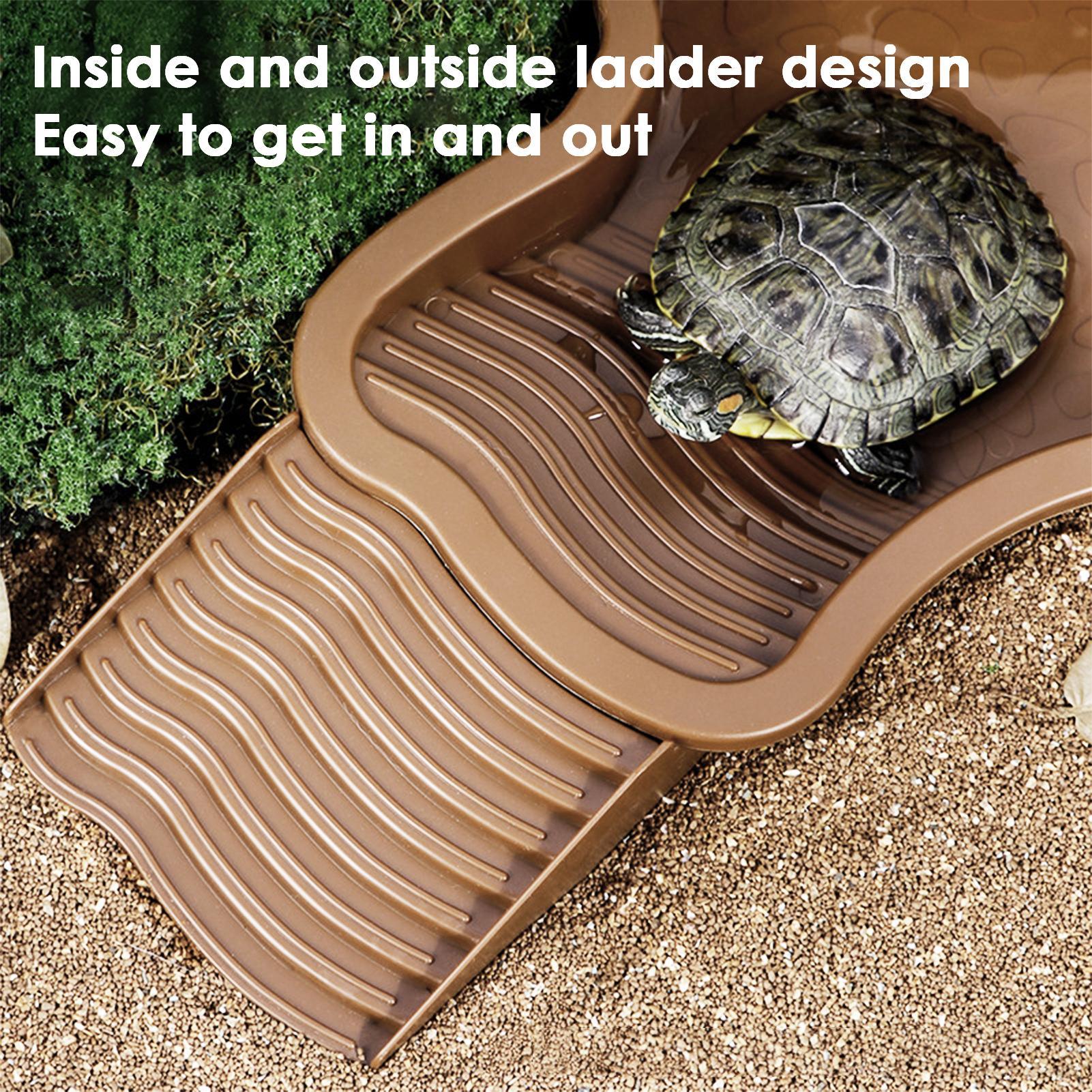 Reptile Bathing Pool with Ramp - Water Dish Reptile recensione e prezzo