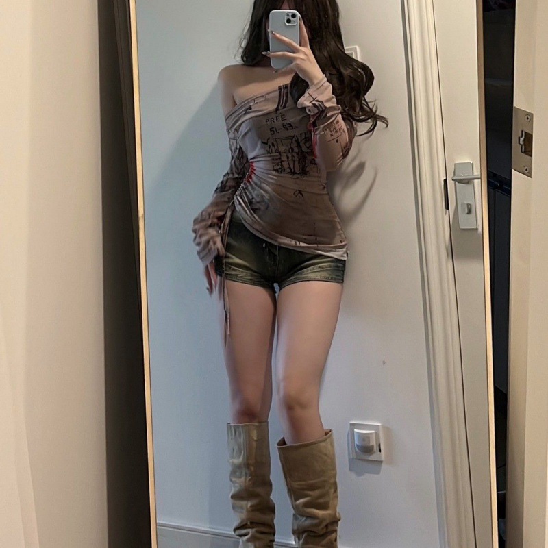 Long sleeved T-shirt spicy gir - Screen Top Mesh recensione e prezzo