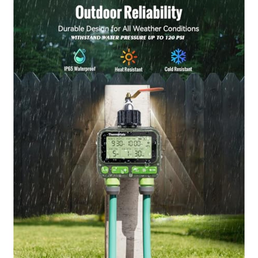 Smart Sprinkler Timer for Lawn - Timer Dual Outlet recensione e prezzo