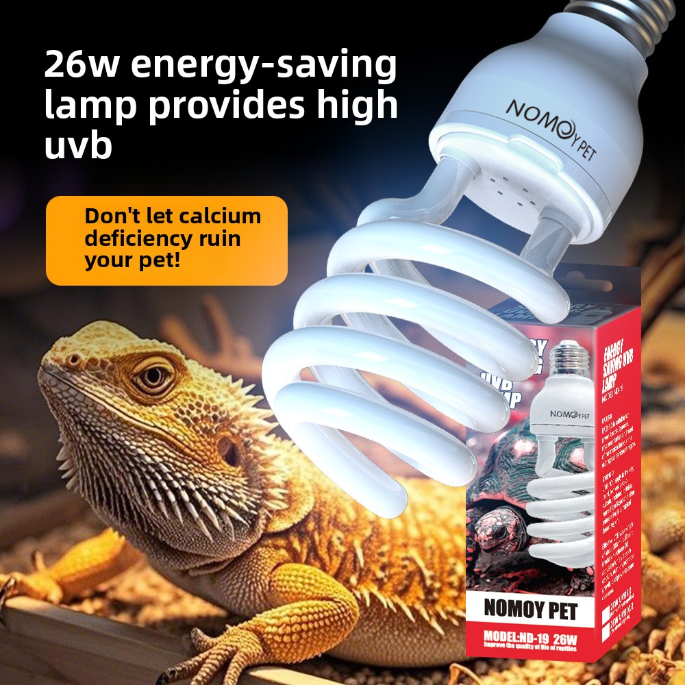 NOMOY 26W UVB Reptile Light Ca - Vitamin D3 Reptile recensione e prezzo