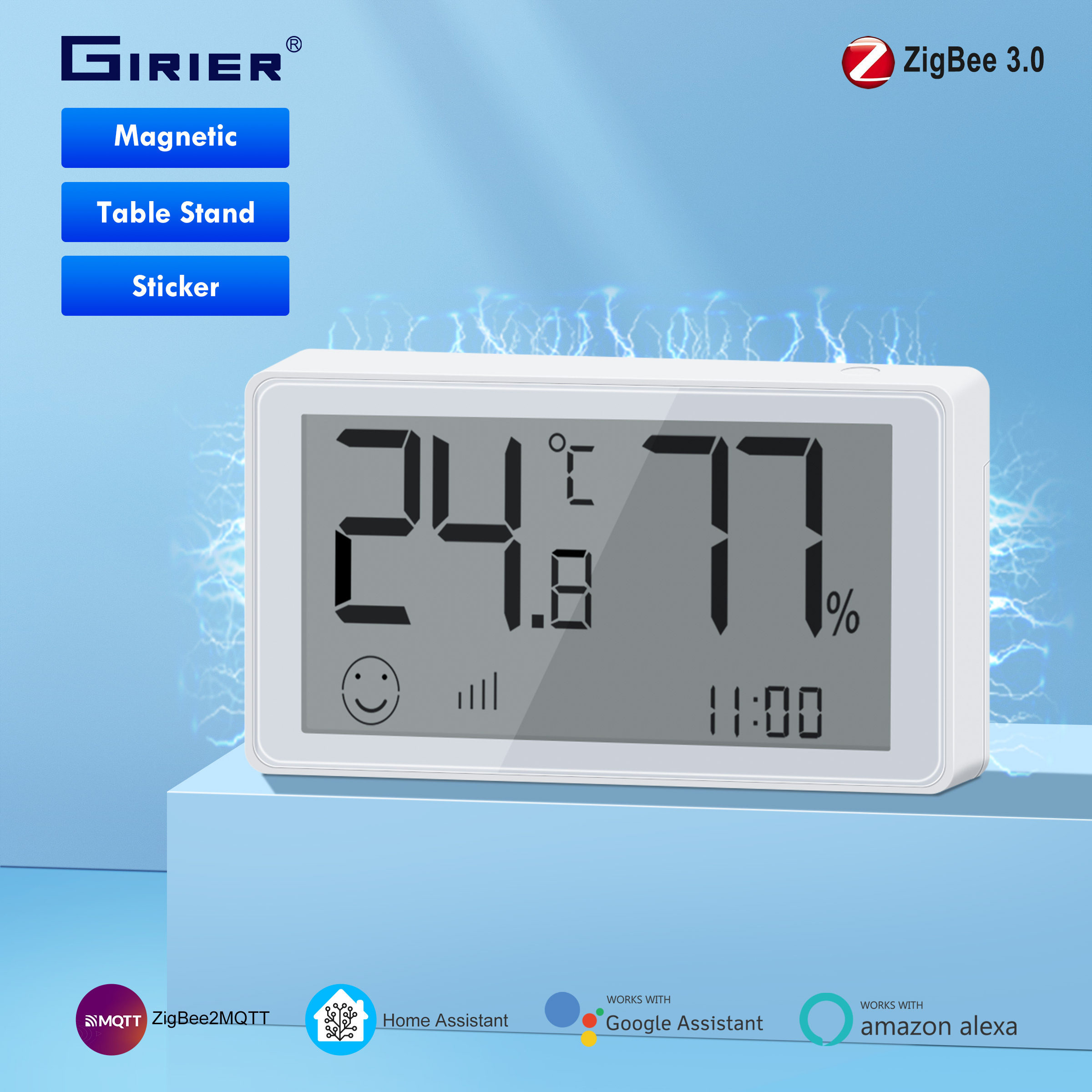 GIRIER ZigBee 3.0 Smart Temper - Digital Hygrometer Probe recensione e prezzo