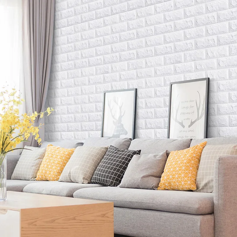 70cmx1/3/5/10M 3D Foam Brick W - Pvc Panel Background recensione e prezzo