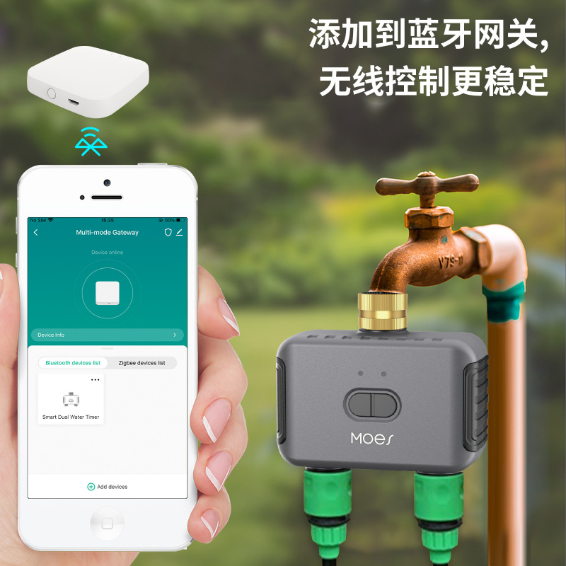 TS Bluetooth Tuya Smart Garden - Timer Dual Outlet recensione e prezzo