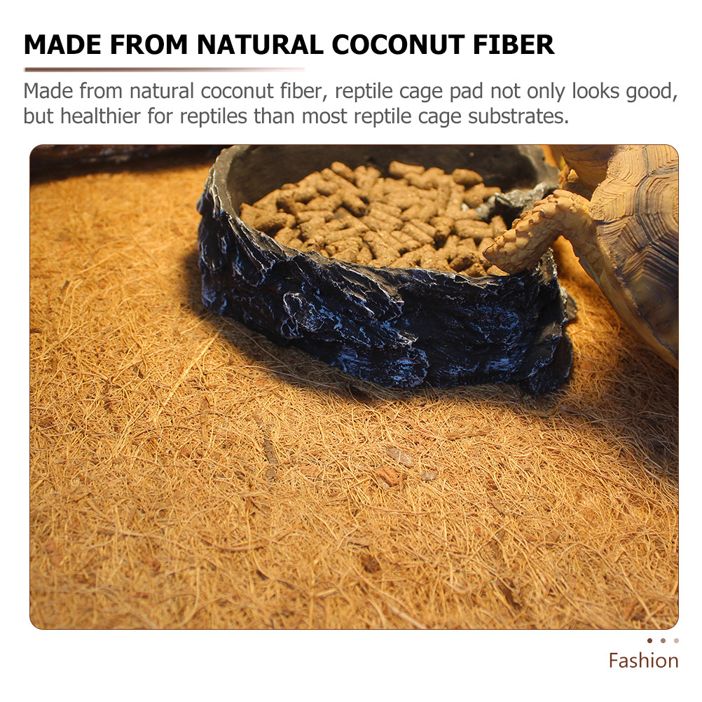 Reptile Carpet Natural Coconut - Substrate Coconut Fiber recensione e prezzo