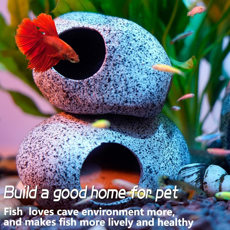 Aquarium Decorations Cave Fish - Hide Cave Ceramic recensione e prezzo
