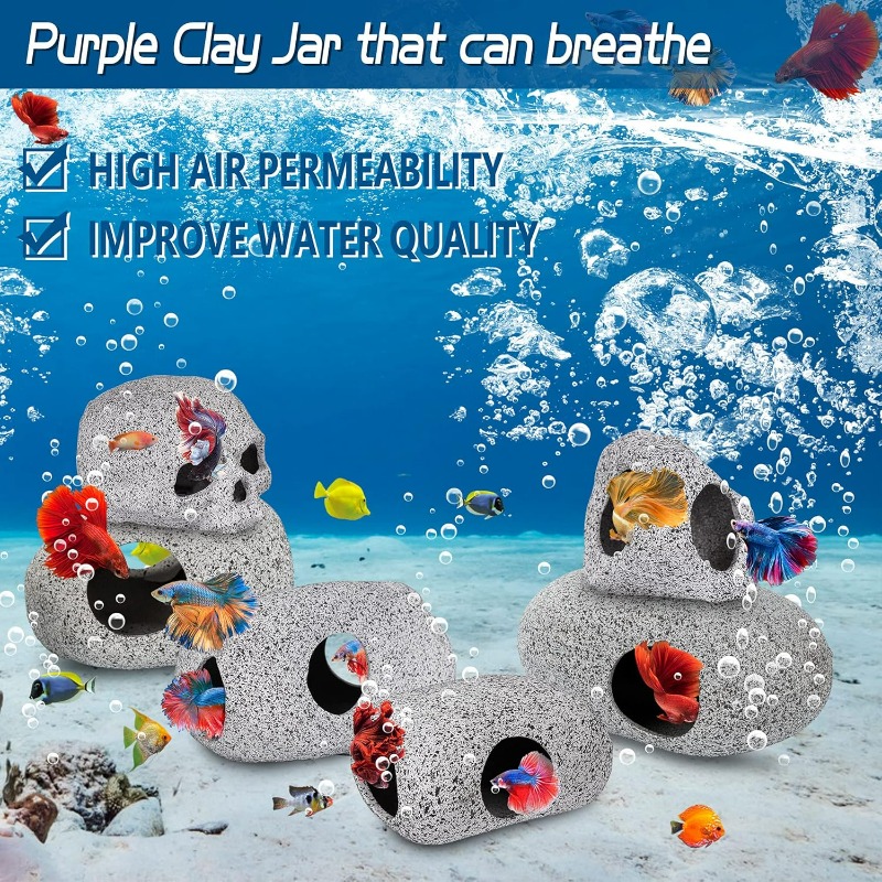 Aquarium Decorations Cave Fish - Hide Cave Ceramic recensione e prezzo