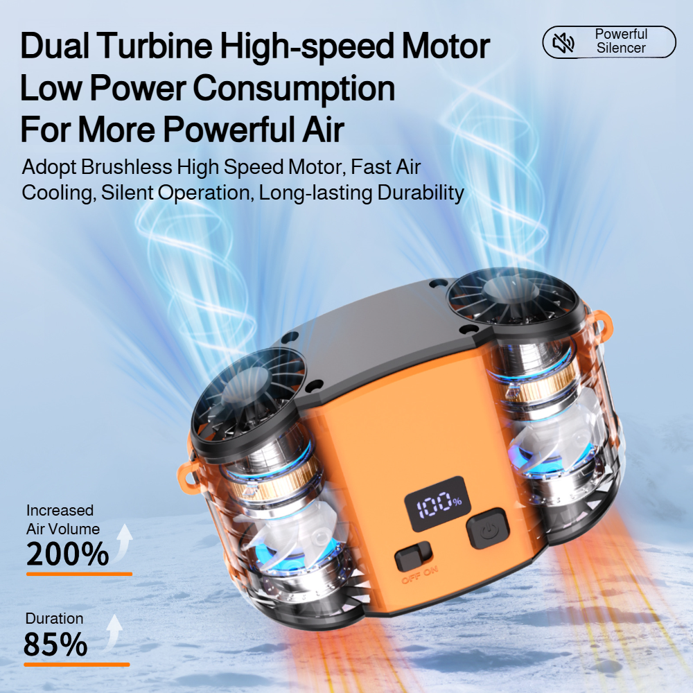 Outdoor Double Air Outlet Fan  - Timer Dual Outlet recensione e prezzo