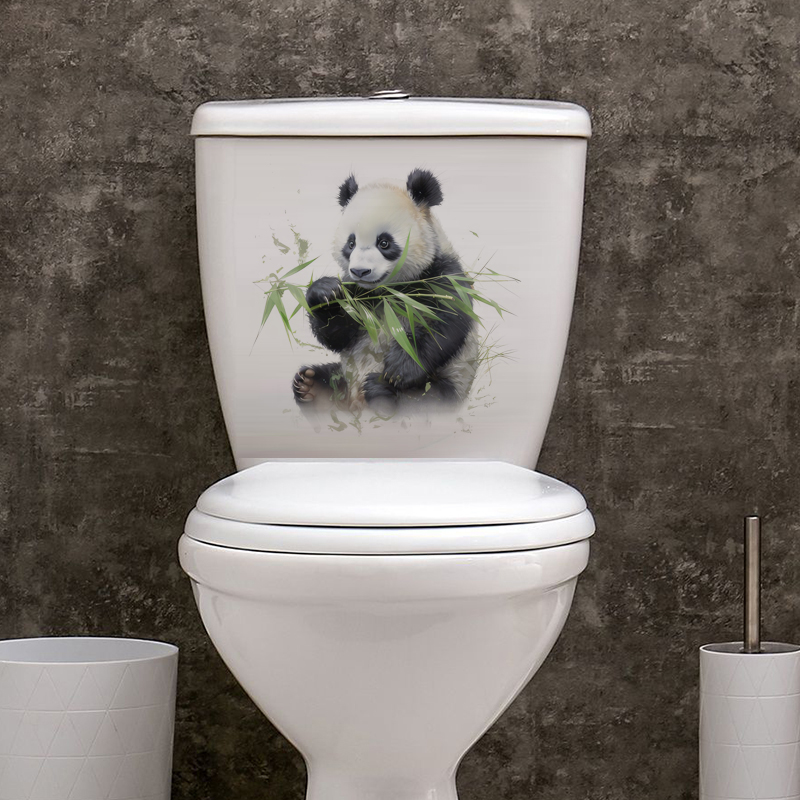 C76# Watercolor panda wall sti - Pvc Panel Background recensione e prezzo