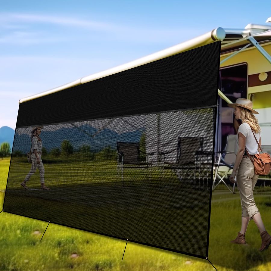 Awning Shade Screen with Zippe - Screen Top Mesh recensione e prezzo