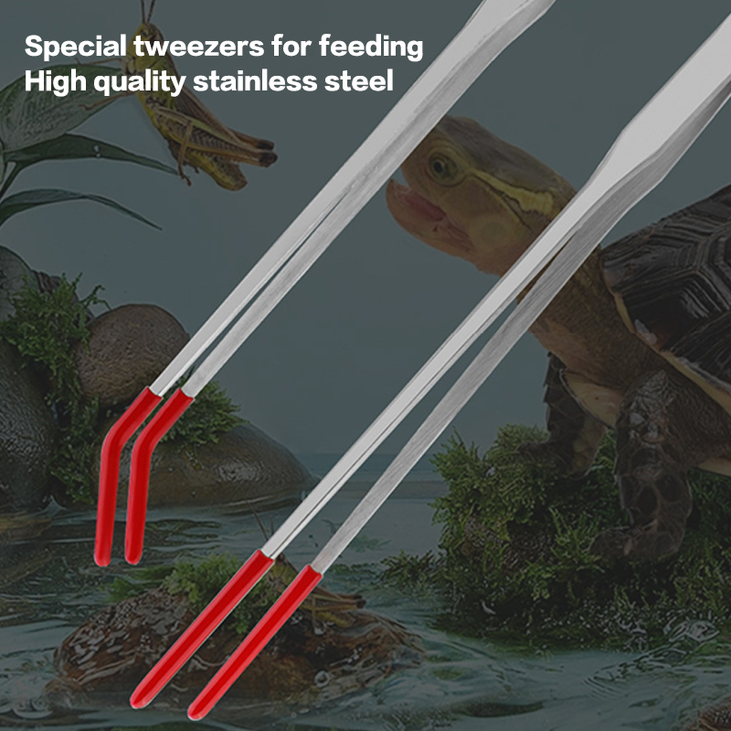 Fish Tank Cleaning Tools Snake - Feeding Tong Stainless recensione e prezzo