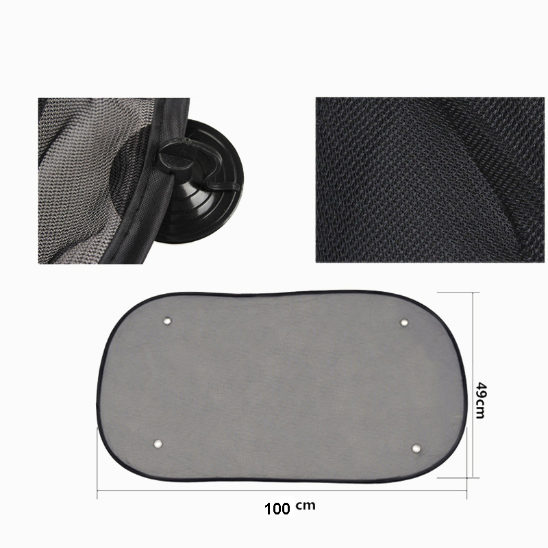 1pc Car Rear Window Sun Shades - Screen Top Mesh recensione e prezzo