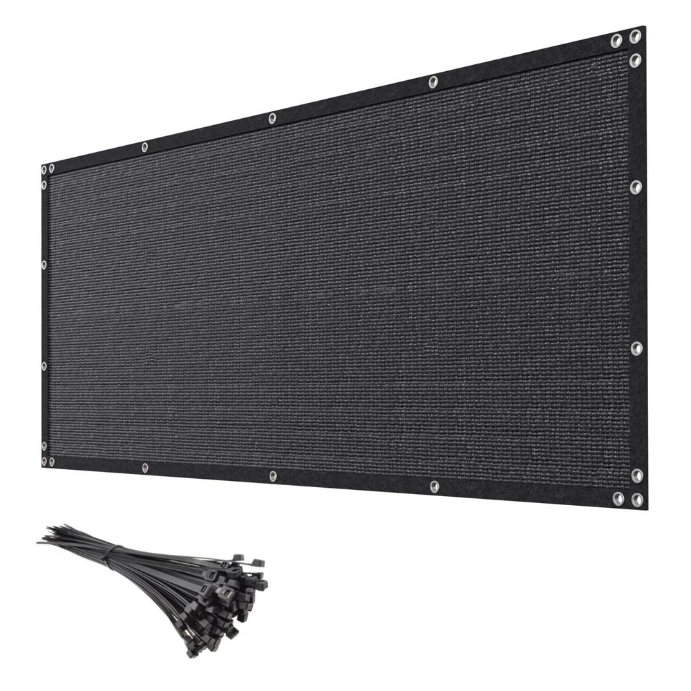x 100ft Black Privacy Screen F - Screen Top Mesh recensione e prezzo