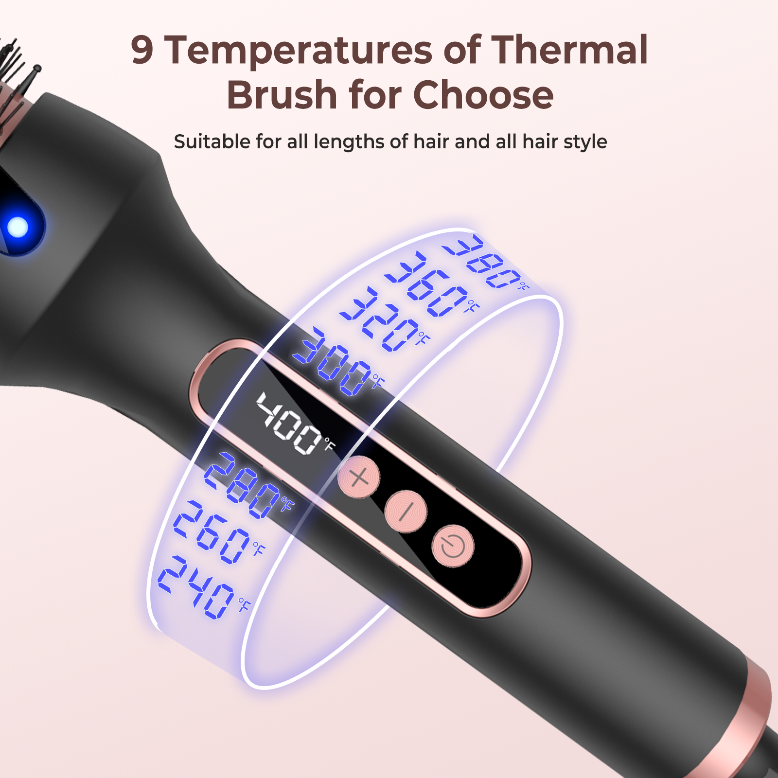 1.5 Inch Hair Curling Iron Bru - Ceramic Heat Emitter recensione e prezzo