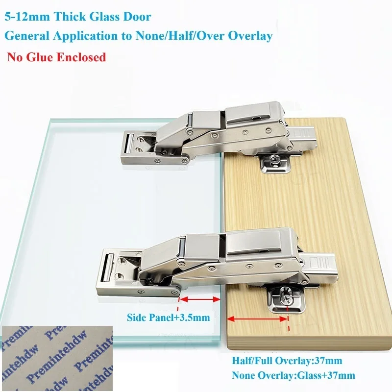 2Pcs Hydraulic Medicine Cabine - Glass Door Hinge recensione e prezzo